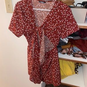 shein open front romper